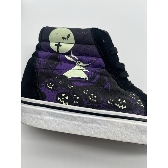 VANS Sk8-Hi x Disney The  Nightmare Be4 Christmas Jacks Lament Sneakers M8.5/W10 - Picture 13 of 13